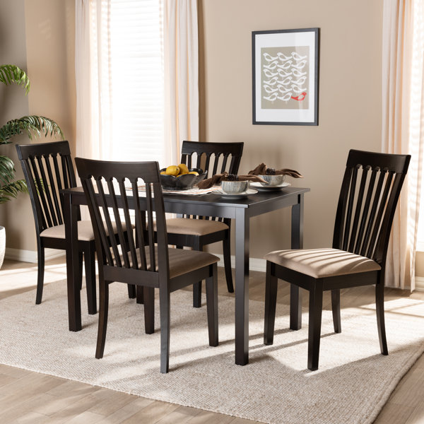 Honey oak best sale dining set